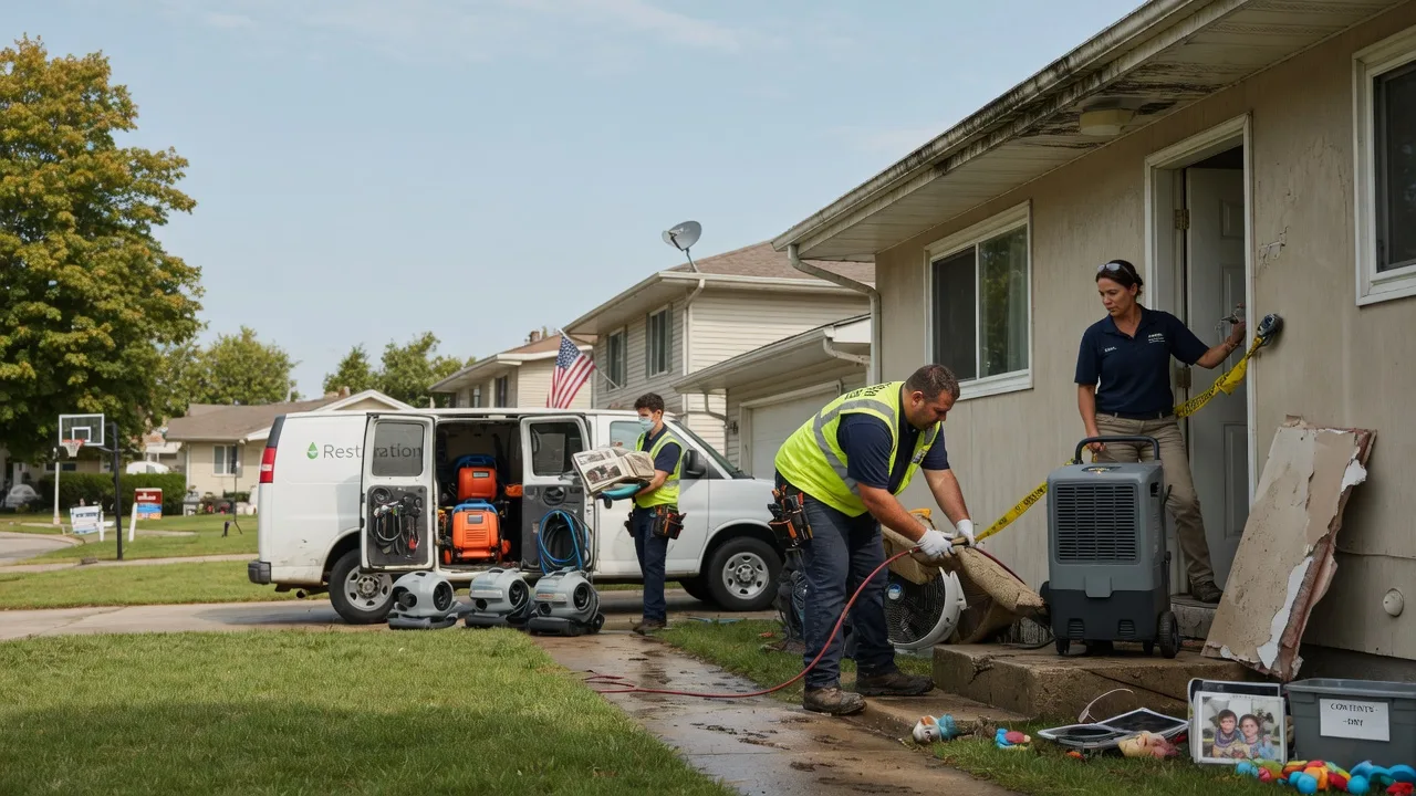 Water Damage Restoration in Spring Valley, OH near me